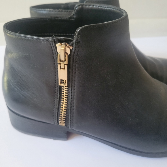 Aldo Julianna Leather Ankle Boots Size 10 - Picture 3 of 5